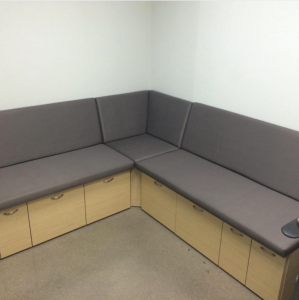 Commercial Reupholstery for Wallgreens         