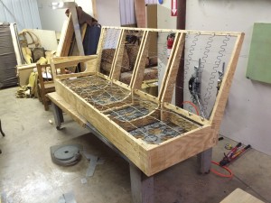 Custom Bulit Frame Sectional Sofa Piece         