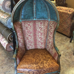 Mixed Material Reupholstery      