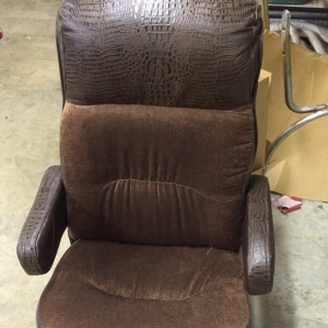 RV Seat Leather Reupholstery         