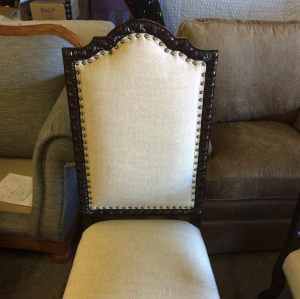 Reupholster and Brass Nailing         