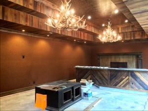 Wall Upholstery After         